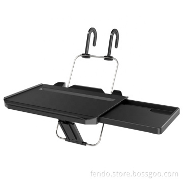 Portable Foldable Car Seat Snack Table with Extendable Tray